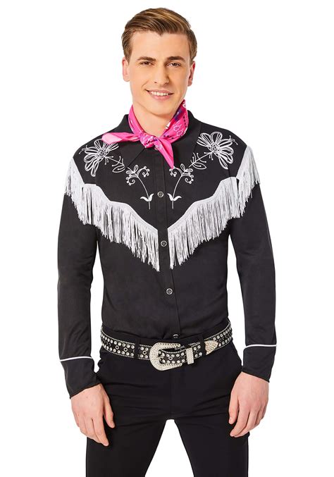 Barbie Movie Ken Cowboy Halloween Costume for Men