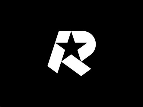 R Star — Logo Design // For SALE by Bohdan Harbaruk 🇺🇦 on Dribbble