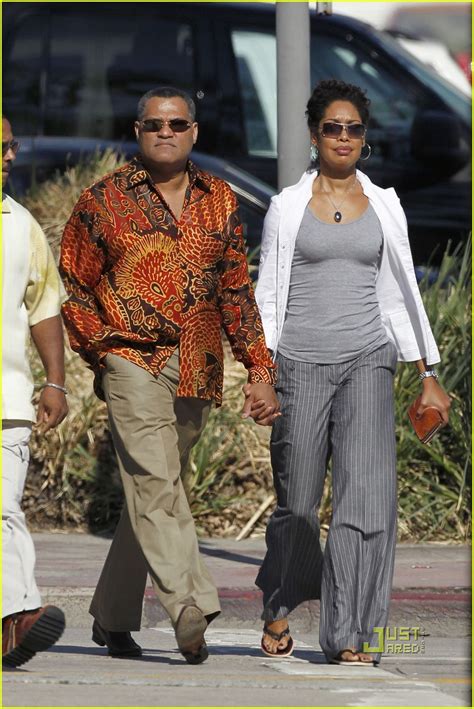 Laurence Fishburne & Gina Torres: Holding Hands: Photo 2472310 ...