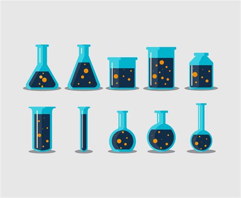 Chemical Science Bottle Vector Vector Art & Graphics | freevector.com