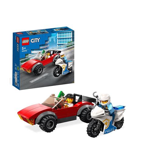 LEGO® CITY 60392 POLICE BIKE CAR CHASE, AGE 5+, BUILDING BLOCKS, 2023 (59PCS)