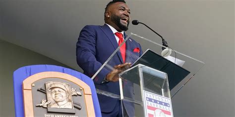 David Ortiz inducted into Hall of Fame