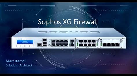 Sophos XG Firewall Part 1 - YouTube