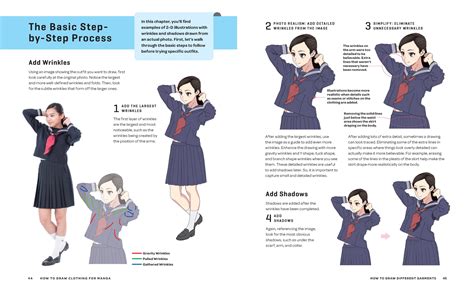 How to Draw Clothing for Manga — World Book Media