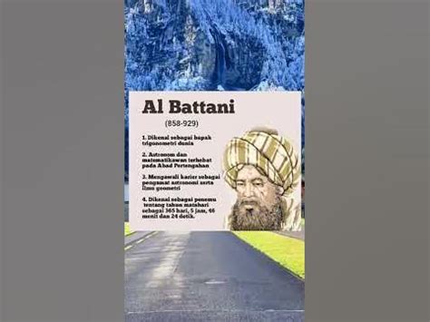 AL BATTANI | Bapak trigonometri dunia #islamic #ilmuan #albattani #trigonometry #matematika ...