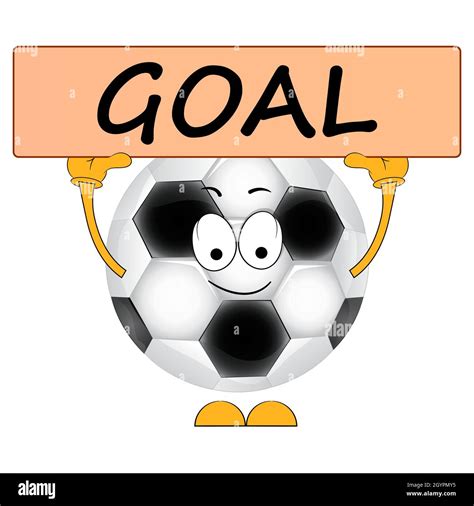 Funny soccerball Stock Vector Images - Alamy