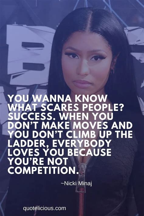 Nicki Minaj Inspirational Quotes - QUOTESTB