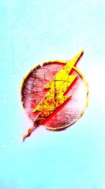 a red and yellow sign with a lightning bolt on it's side against a blue sky