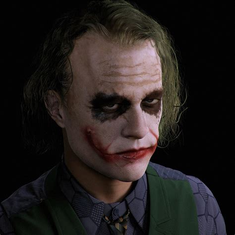 Heath Ledger / The Joker - ZBrushCentral