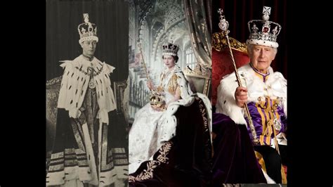 GOD SAVE THE KING/QUEEN - Coronation of the British monarch 1937-2023 (compilation) | Royal ...