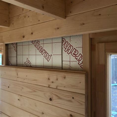 Insulated Log Cabins | Log Cabin Cavity Wall Insulation