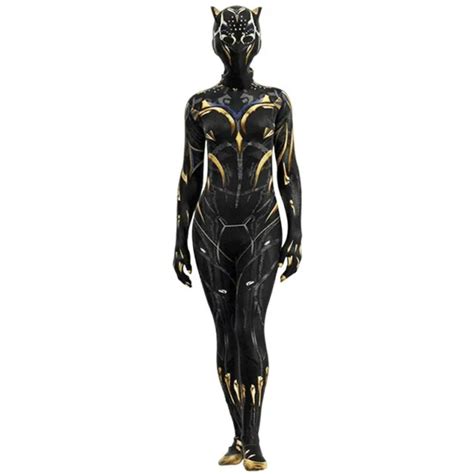 BLACK PANTHER WAKANDA Forever Shuri Costume Cosplay Suit Ver4 Handmade ...