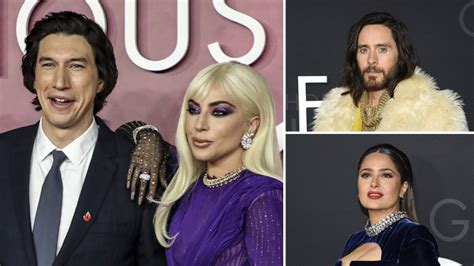 'House of Gucci' Red Carpet Looks: Lady Gaga, Jared Leto, Adam Driver