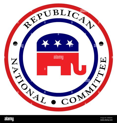 Republican party icon logo elephant Cut Out Stock Images & Pictures - Alamy