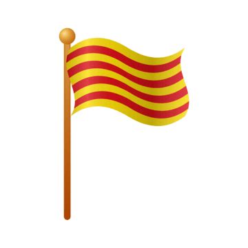 National Flag Of Catalonia PNG Transparent Images Free Download | Vector Files | Pngtree