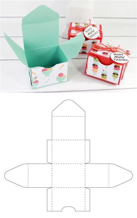 Mini caja scrapbook para regalo | Journals | Diy gift box, Diy box, Diy origami