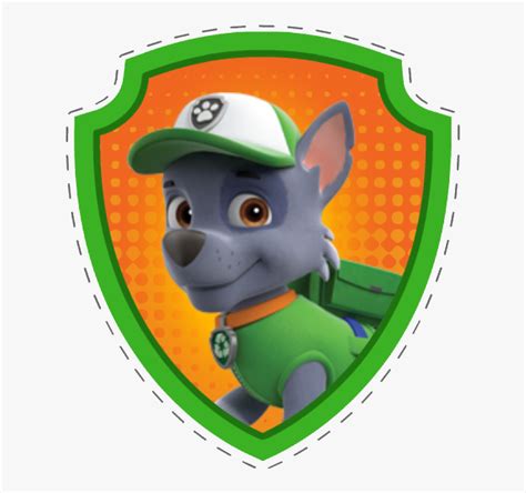 Paw Patrol Rocky Badge, HD Png Download - kindpng