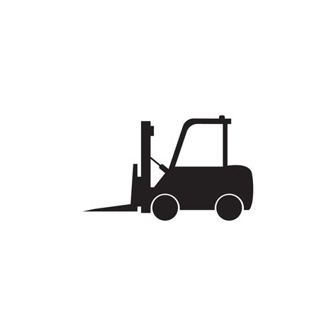 Forklift logo template vector icon illustration 13067755 Vector Art at Vecteezy