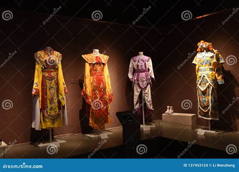 Chinese National Drama Costumes on Display Editorial Stock Image - Image of years, thousands ...