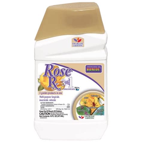 Bonide Rose Rx Organic Concentrated Liquid Disease Control 16 oz in ...