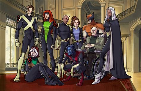 New "X-Men: Evolution" art by original character designer Steven E ...