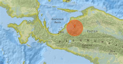 5.2-Magnitude Earthquake Strikes Papua Province In Indonesia - THE ...