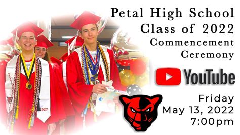 PETAL HIGH SCHOOL GRADUATION 2022 - YouTube