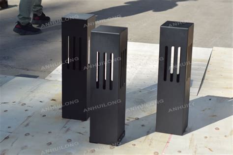 solar driveway bollard lights heavy duty bollard lights installing bollard lights--AHL Corten Steel