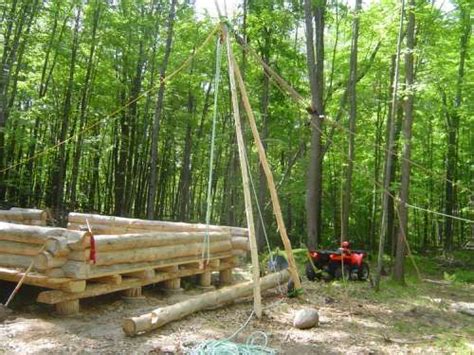 Any experts on Piece-en-Piece log construction? (Short Logs) | Log cabin floor plans, Cabin ...