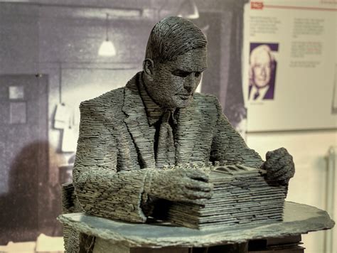 Alan Turing Sculpture at Bletchley Park © David Dixon :: Geograph Britain and Ireland