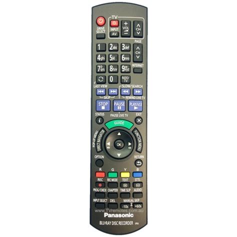 Genuine Original PANASONIC Blu-ray Recorder Remote Control N2QAYB000977.