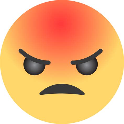 Social Media Angry Emoji Icon 26676399 PNG