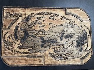 Custom made map of Roshar : r/brandonsanderson