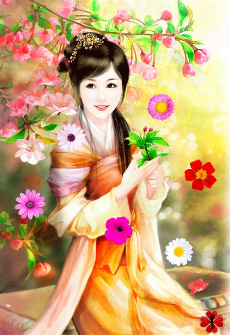 anime gifs Ancient Beauty, Ancient Art, Tres Belle Photo, Art Chinois, Art Asiatique, Art ...