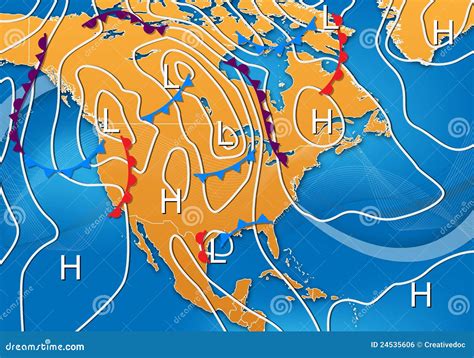 North America Radar Weather Map