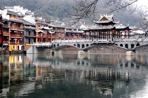 Wind Bridge Of Fenghuang Ancient Town Photograph by MelindaChan