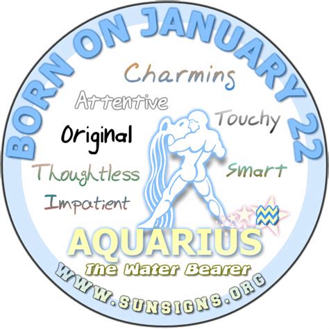 January 22 Zodiac Horoscope Birthday Personality - SunSigns.Org