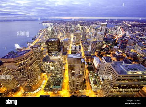 Seattle Downtown Skyline Stock Photo - Alamy