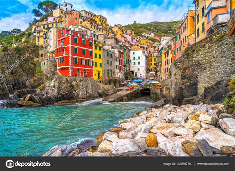 Riomaggiore, Cinque Terre National Park, Liguria, Italy Stock Photo by ©masterlu 132039778