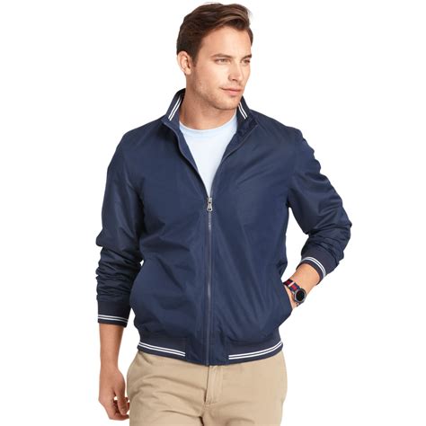 Izod Lightweight Barracuda Jacket in Blue for Men (Midnight) | Lyst