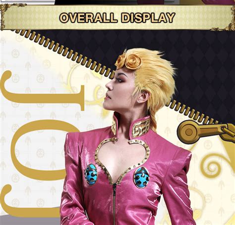 Giorno Giovanna Costume - JoJos Bizarre Adventure Cosplay | Full Set ...