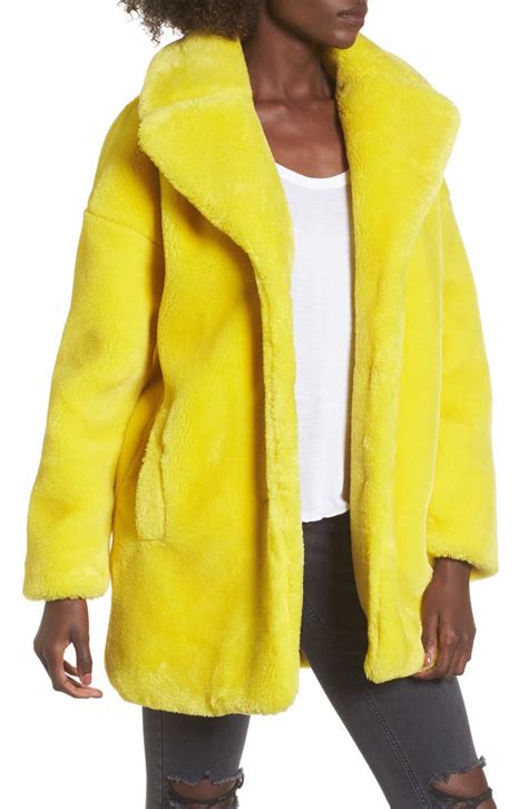 Topshop Polar Bear Faux Fur Coat | Nordstrom