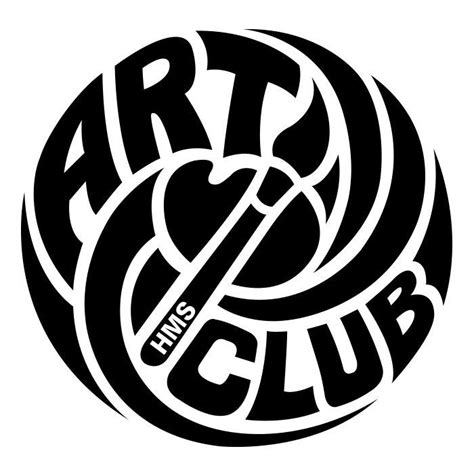 Art logo, Art club projects, Art club