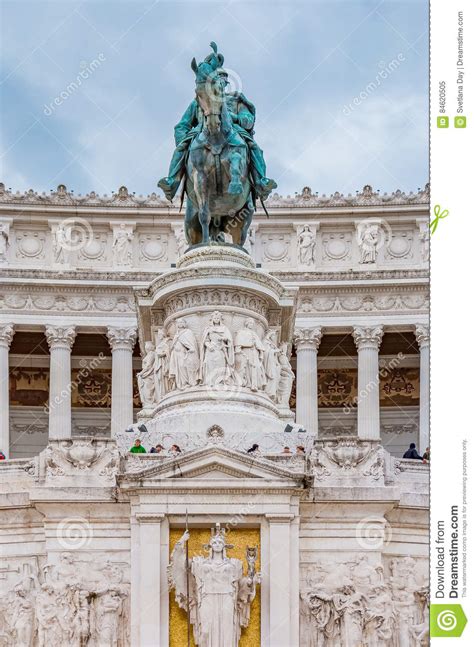 Altar of the Fatherland in Rome Italy Stock Image - Image of king, italian: 84620505