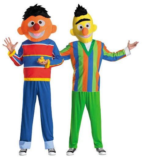 Bert and Ernie Halloween costumes make for a great couples costume for nearly… | Bert and ernie ...