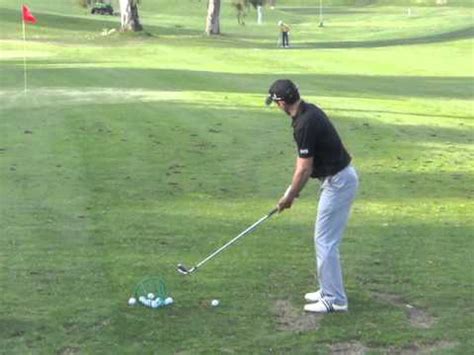 Masters Champion Mike Weir Golf swing with an Iron including Famous ...