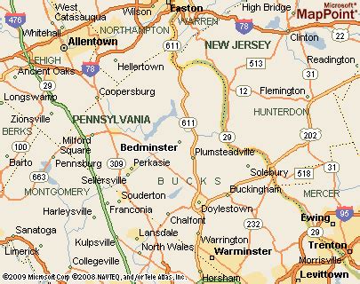 Bedminster, Pennsylvania Area Map & More