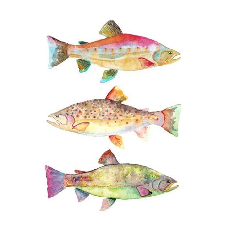 My Saves | Watercolor fish, Fish art, Colorful art