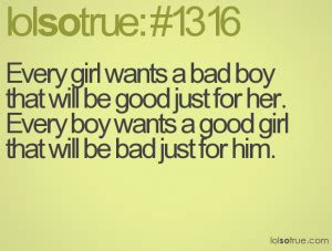 Bad Boy Quotes For Girls. QuotesGram