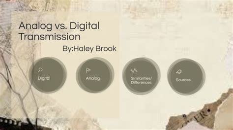 Analog vs. Digital Transmission by Haley Emerson